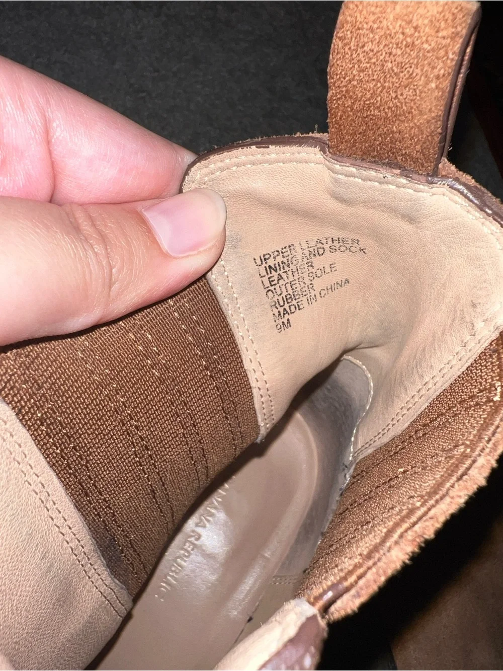 Banana Republic suede chelsea
